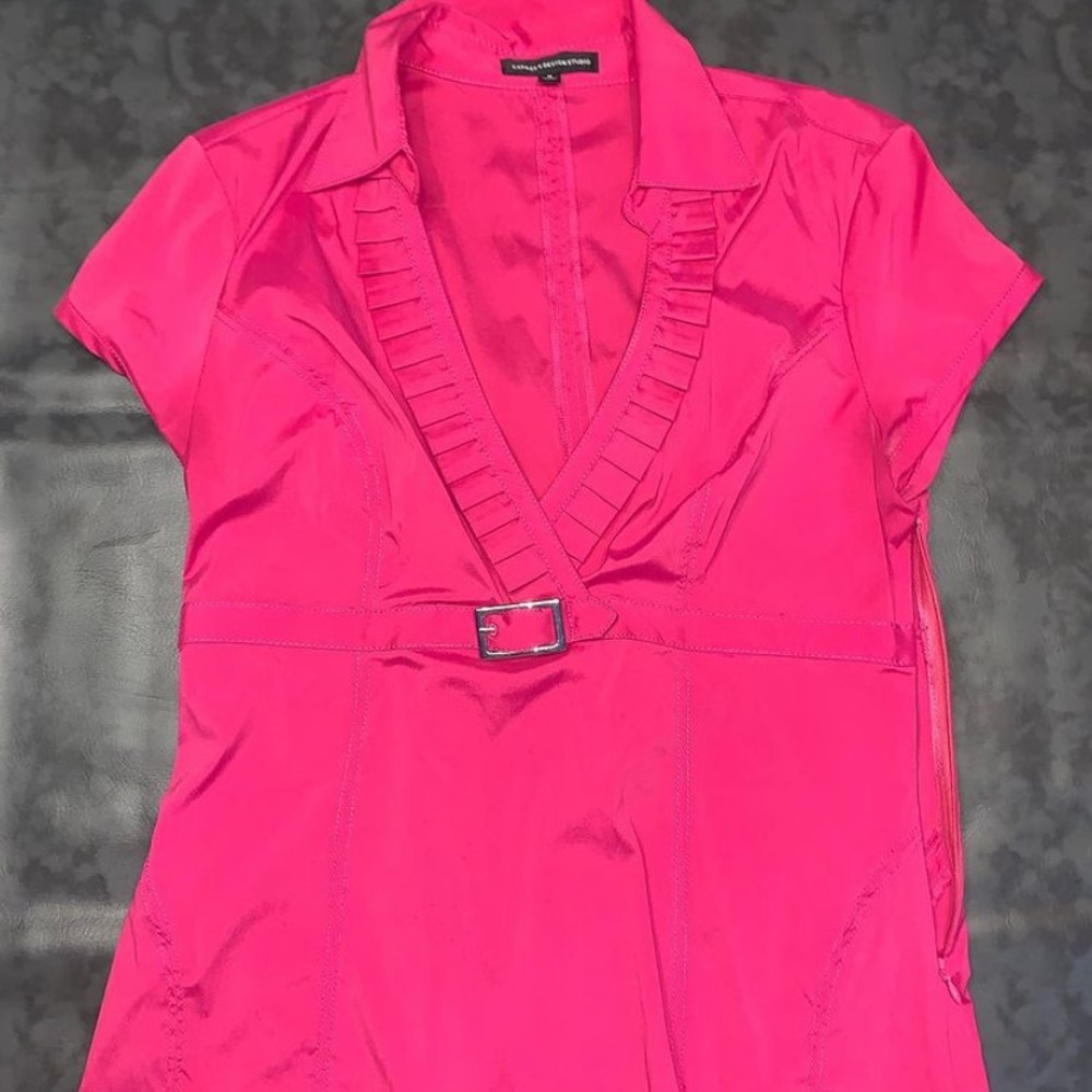 pink dress shirt